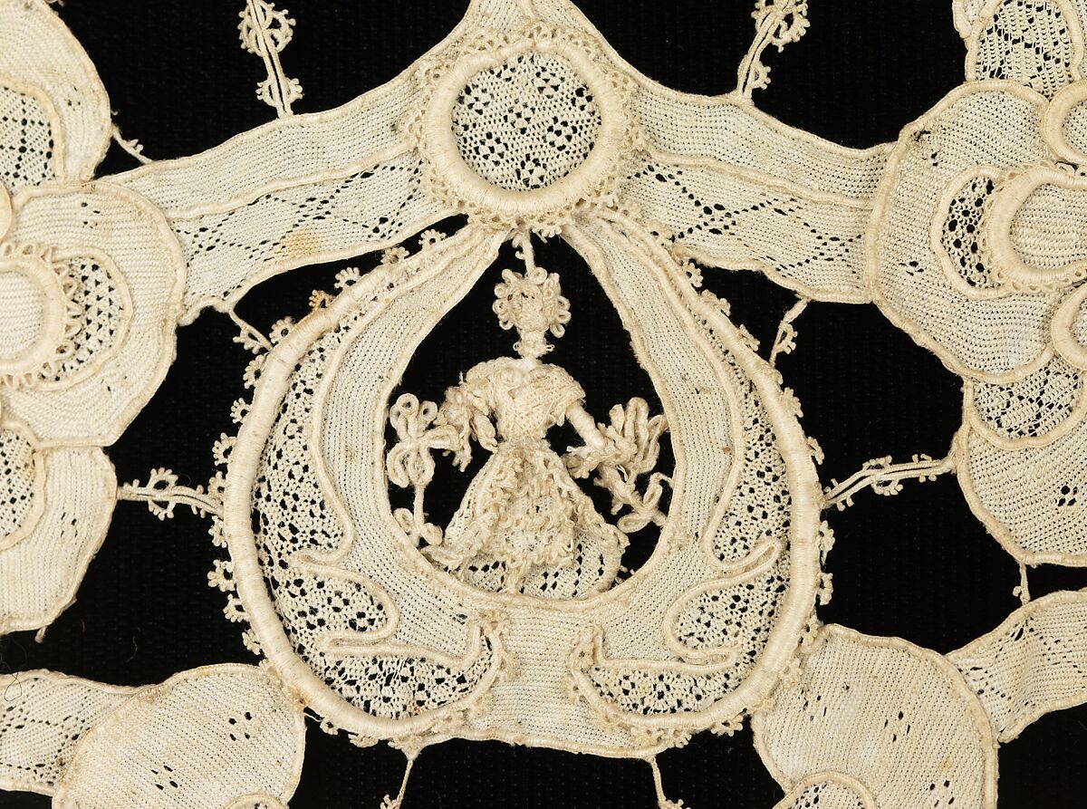 Collar, linen, probably British