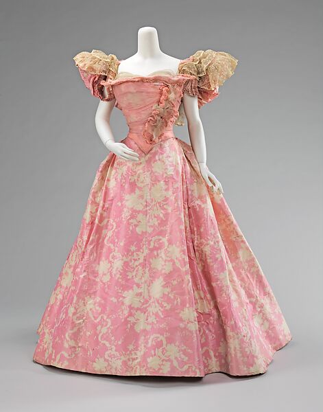 Ball gown, House of Paquin (French, 1891–1956), silk, French 