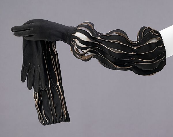 Gloves, Hermès (French, founded 1837), leather, French 