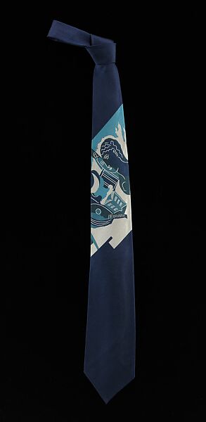 Necktie, Pablo Picasso (Spanish, Malaga 1881–1973 Mougins, France), silk, French 