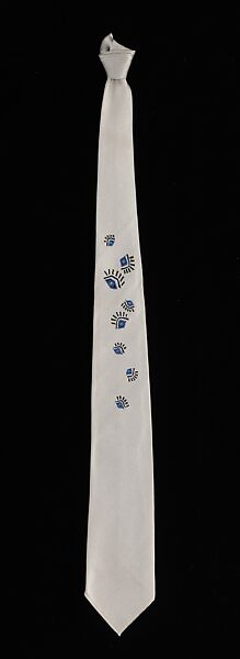 Necktie, Pablo Picasso (Spanish, Malaga 1881–1973 Mougins, France), silk, French 