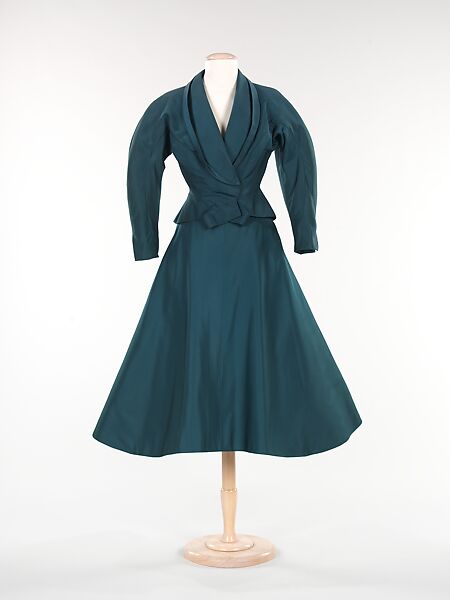 Dinner suit, Charles James (American, born Great Britain, 1906–1978), silk, American