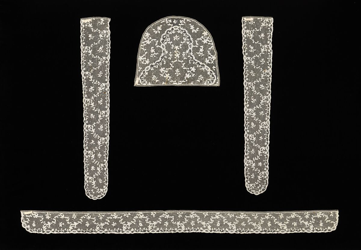 Accessory set, linen, French