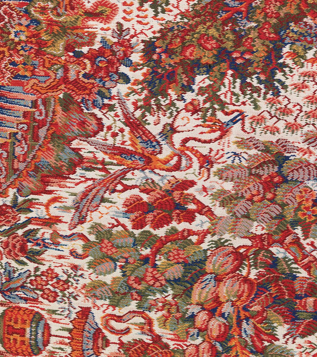 Shawl, Attributed to Anthony Berrus, wool, silk, French