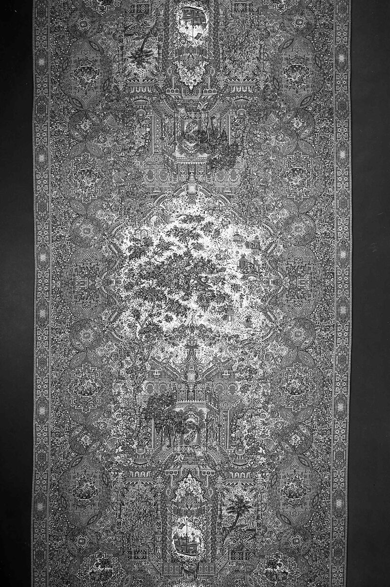 Shawl, Attributed to Anthony Berrus, wool, silk, French