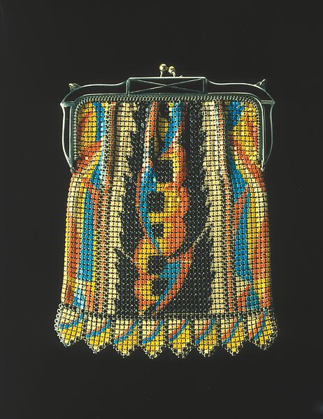 Evening purse, Whiting and Davis Company, Inc. (American, founded 1896), metal, American