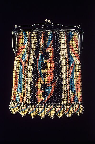 Evening purse, Whiting and Davis Company, Inc. (American, founded 1896), metal, American