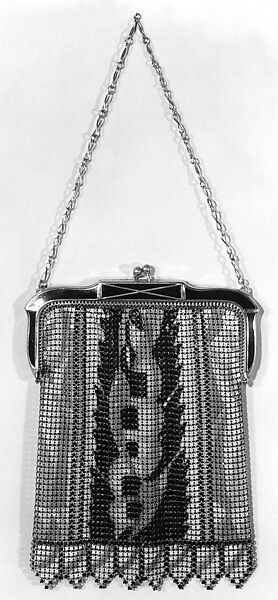 Evening purse, Whiting and Davis Company, Inc. (American, founded 1896), metal, American