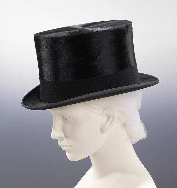 Riding hat, James Lock &amp; Co. Ltd (British, founded 1676), fur, wool, silk, British 