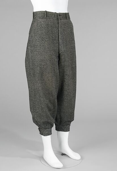 Knickerbockers, Browning, King &amp; Company (American, 1868–1934), wool, American 