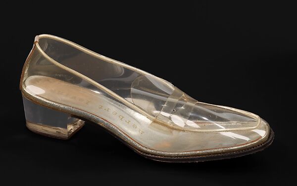 Shoes, Beth Levine (American, Patchogue, New York 1914–2006 New York), plastic (acrylic, vinyl), leather, American