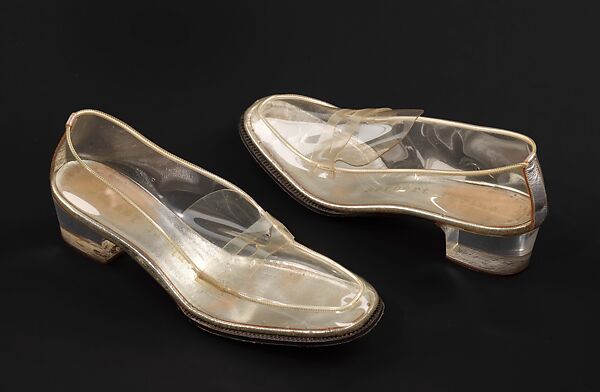 Shoes, Beth Levine (American, Patchogue, New York 1914–2006 New York), plastic (acrylic, vinyl), leather, American 