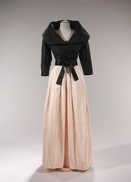 Evening dress, Valentina (American, born Kyiv 1899–1989), silk, American 