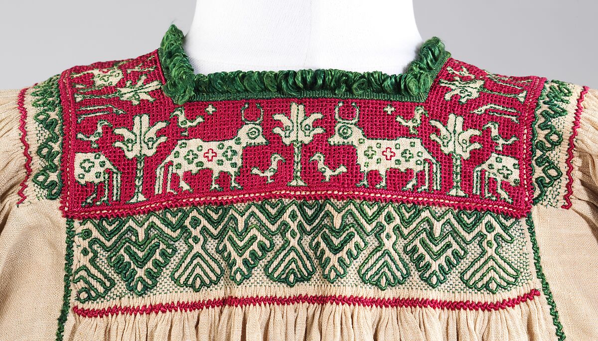 Blouse, cotton, silk, Spanish