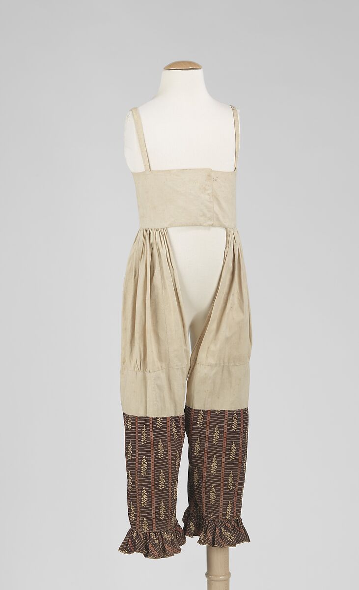 Dress, cotton, American