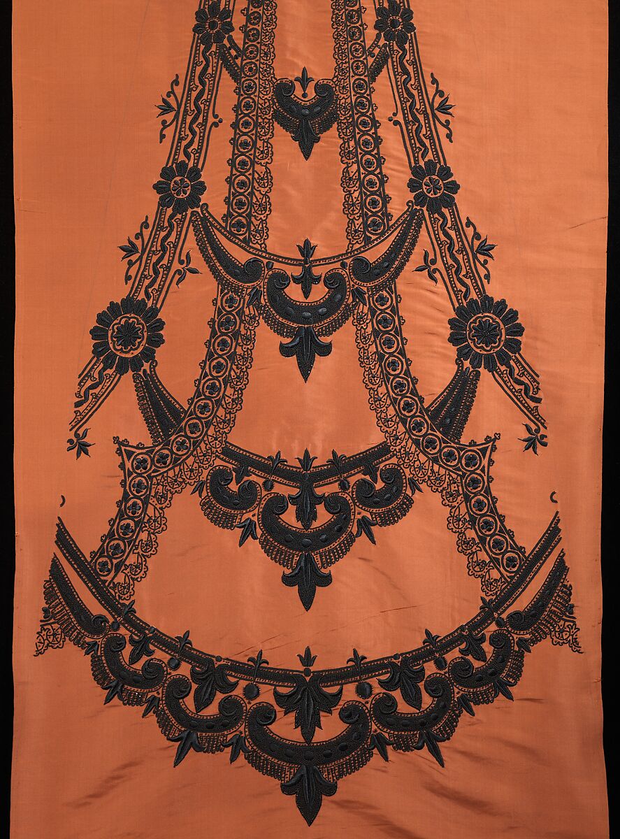 Habit à la disposition, silk, French