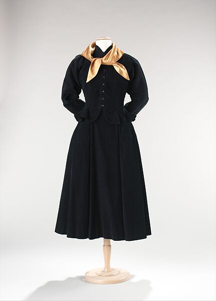 Cocktail ensemble, Claire McCardell (American, 1905–1958), cotton, American 