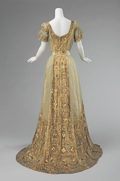 Ball gown, Mrs. Osborn Company (American), silk, American