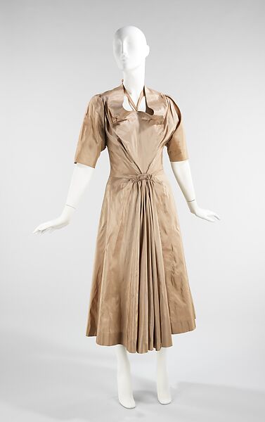 Dinner dress, Charles James (American, born Great Britain, 1906–1978), silk, American 