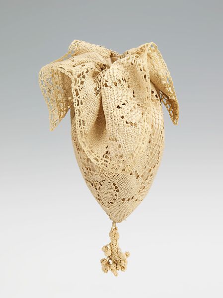 Evening pouch, Attributed to Callot Soeurs (French, active 1895–1937), linen, silk, probably French 