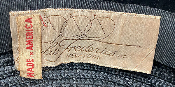 Ensemble, Mrs. Helen Cookman (American, 1894–1973), wool, silk, straw, American