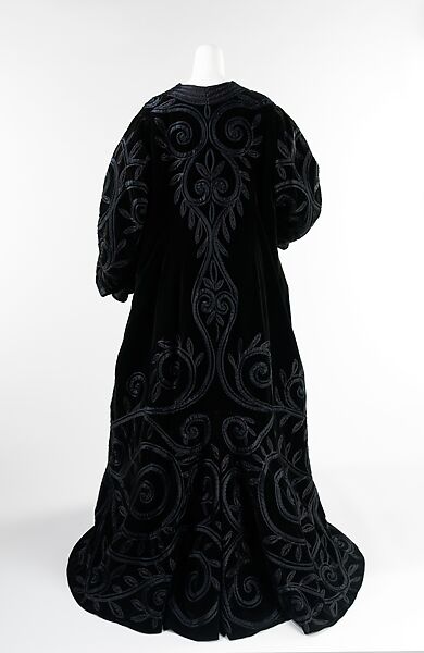 Evening coat, Mrs. Osborn Company (American), silk, American