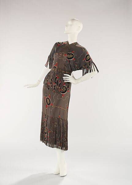 Ensemble, Gilbert Adrian (American, Naugatuck, Connecticut 1903–1959 Hollywood, California), synthetic, American