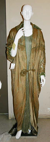 Evening coat, Weeks (French), silk, metal, French
