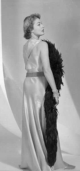 Evening dress, House of Lanvin (French, founded 1889), silk, metal, French