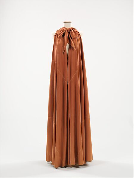 Evening dress, Claire McCardell (American, 1905–1958), silk, American 
