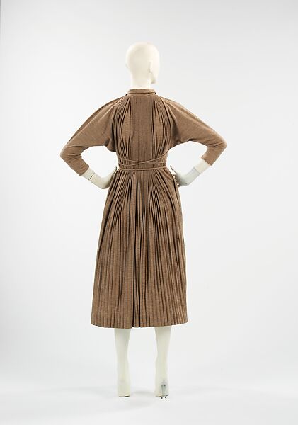 Dress, Claire McCardell (American, 1905–1958), wool, American