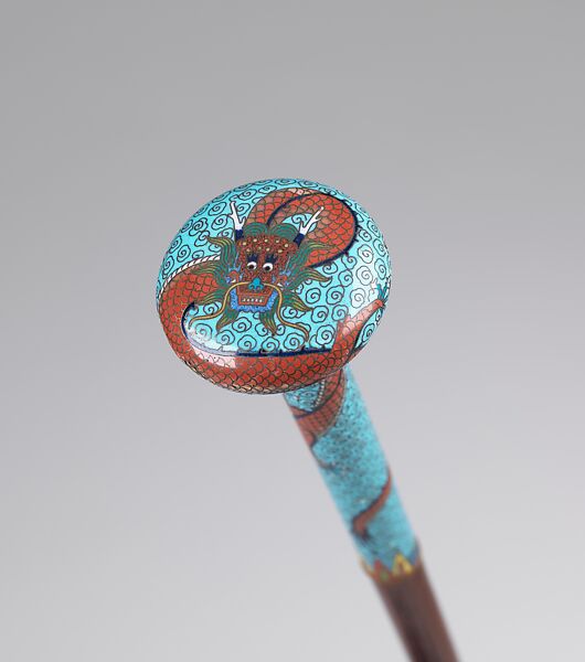 Parasol, Betaille (French), silk, metal, wood, porcelain, synthetic, French