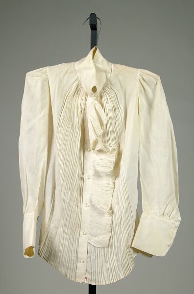 Blouse, linen, American 