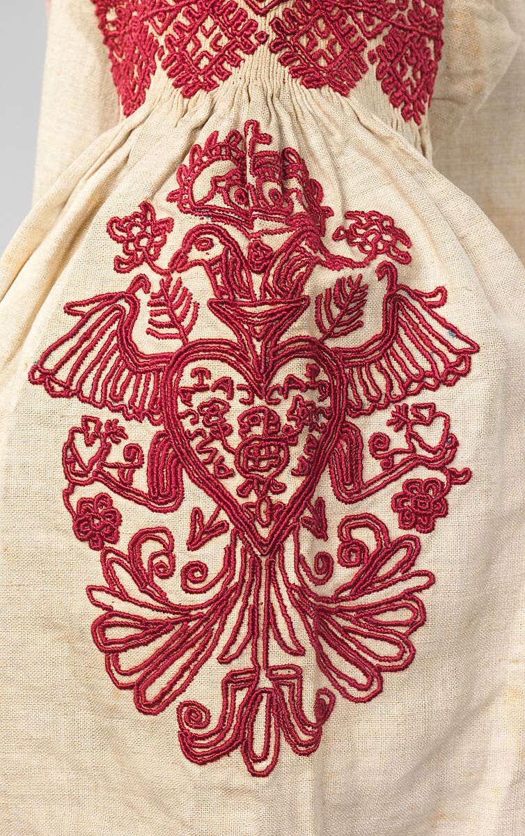 Blouse, linen, silk, Spanish