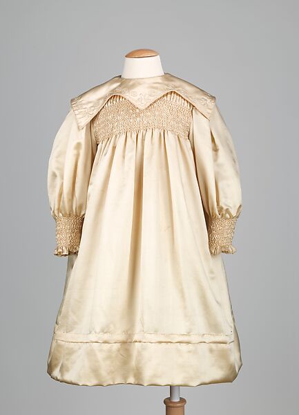 Dress, Attributed to Liberty &amp; Co. (British, founded London, 1875), silk, British 