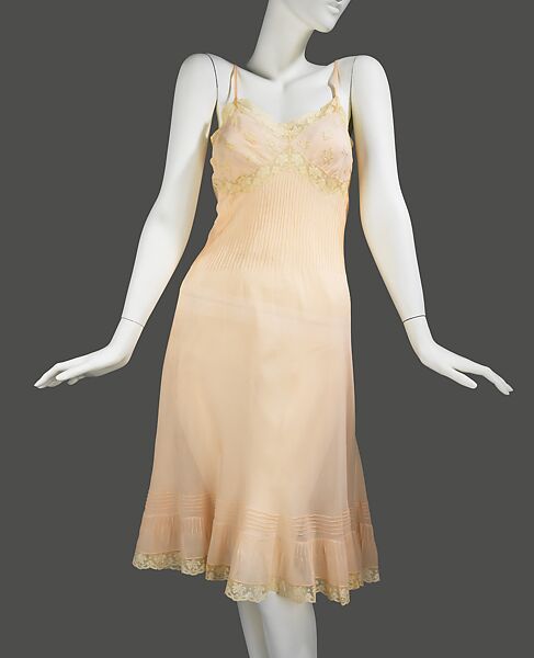Slip, silk, French 