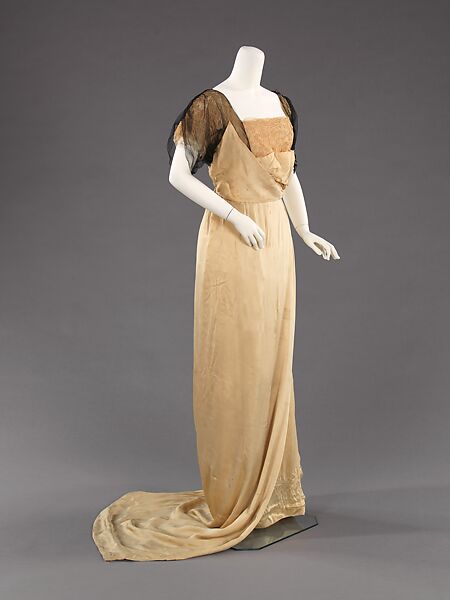 Evening dress, Paul Poiret (French, Paris 1879–1944 Paris), silk, French