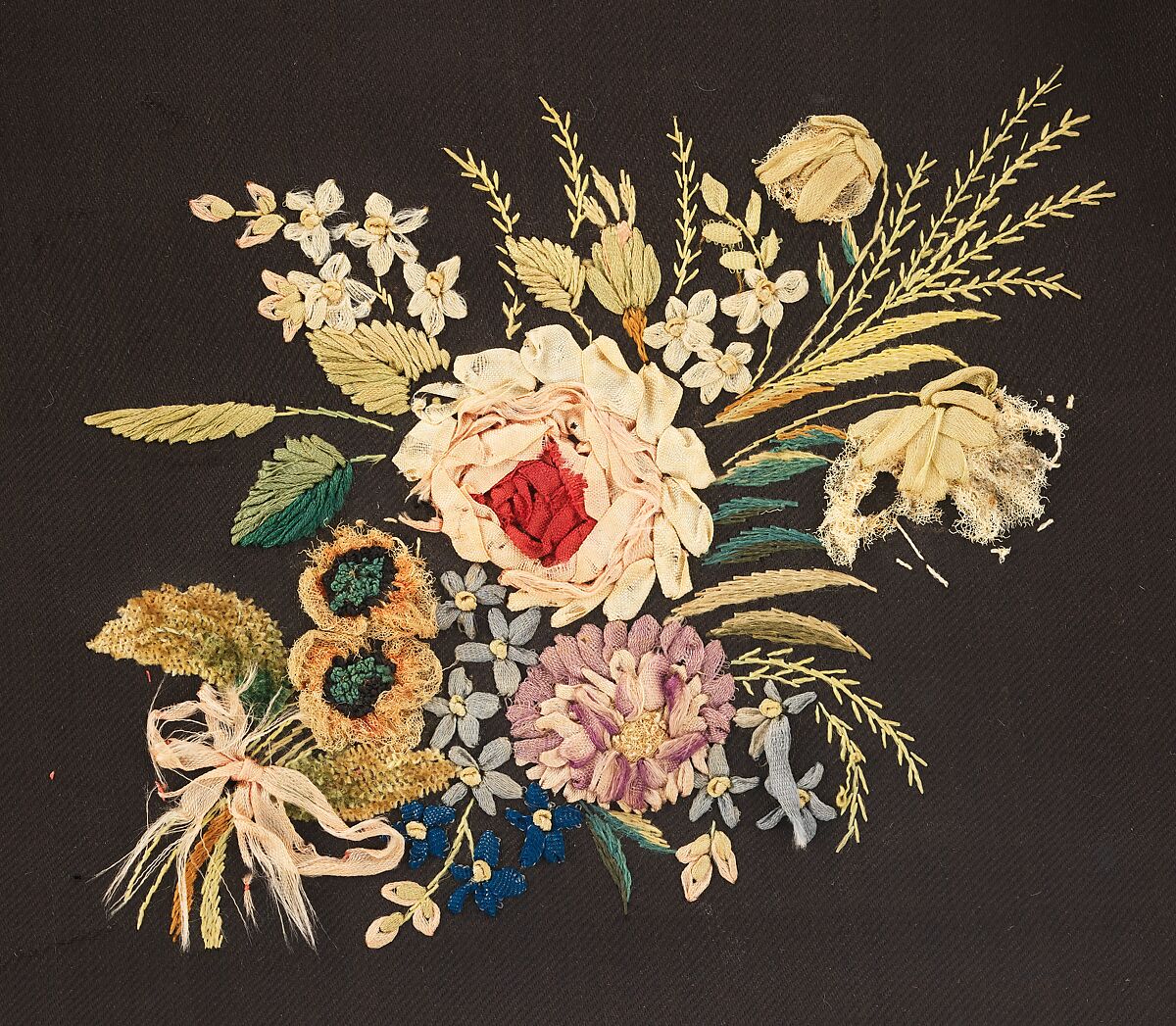 Bag, silk, American