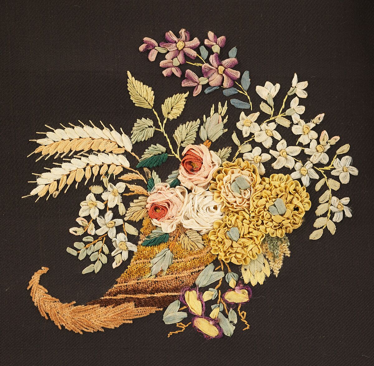 Bag, silk, American
