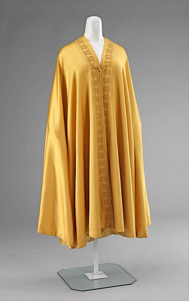 Evening cape, Liberty &amp; Co. (British, founded London, 1875), wool, silk, British 