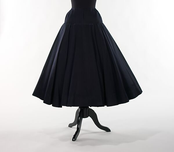 Evening skirt, Charles James (American, born Great Britain, 1906–1978), silk, American 