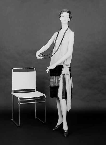 Evening dress, House of Patou (French, founded 1914), silk, French