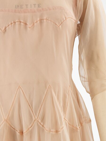 Evening dress, House of Vionnet (French, active 1912–14; 1918–39), silk, French