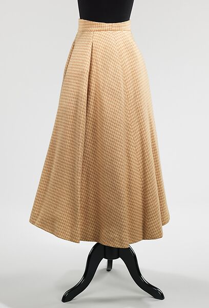 Skirt, Charles James (American, born Great Britain, 1906–1978), wool, American