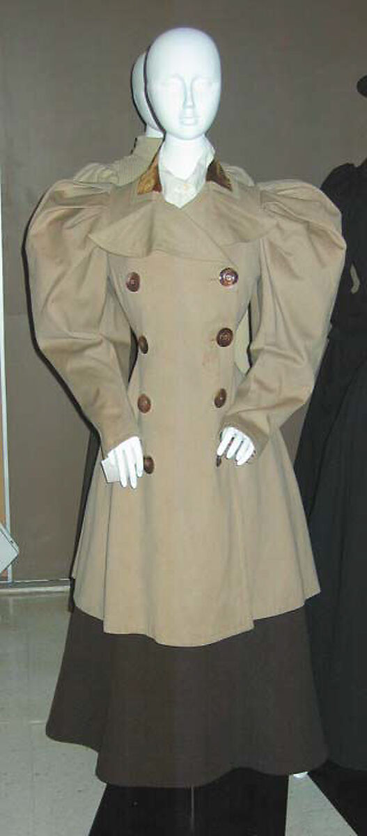 Coat, White, Howard &amp; Company (American), wool, silk, American