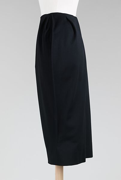 "Peg-Top Suit Skirt", Charles James (American, born Great Britain, 1906–1978), wool, American