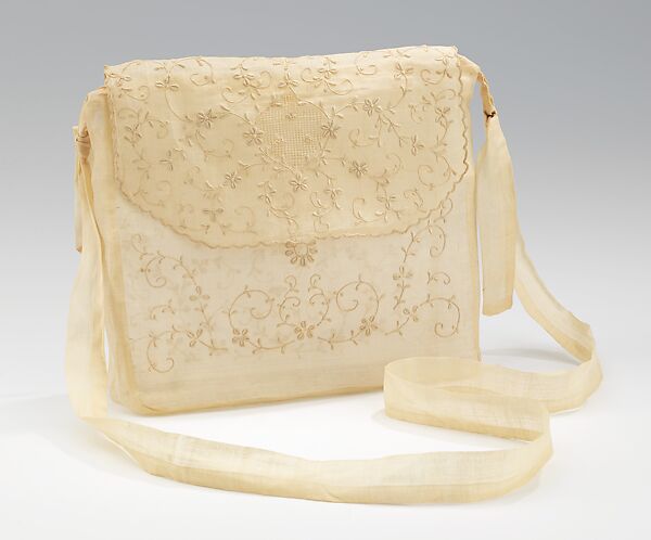 Shoulder bag, piña, silk, Philippine 