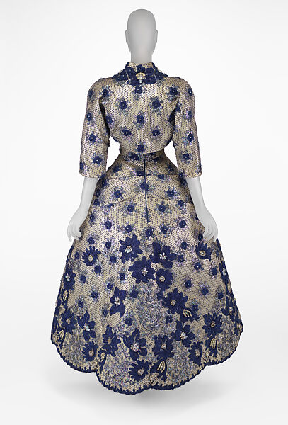 Ball gown, Marguery Bolhagen (American, Carlisle, Pennsylvania 1920–2021 Napa, California), silk, synthetic, American