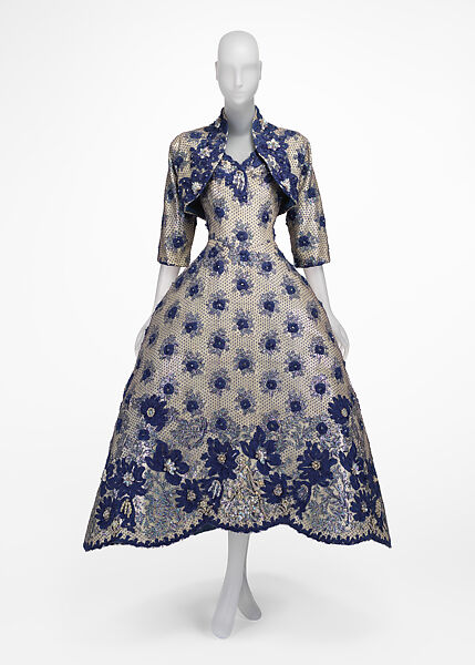 Ball gown, Marguery Bolhagen (American, Carlisle, Pennsylvania 1920–2021 Napa, California), silk, synthetic, American