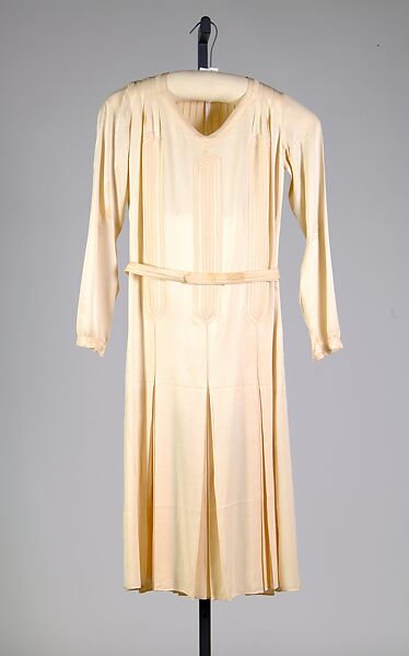 Dress, House of Patou (French, founded 1914), silk, French 